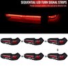 Spec-D Tuning LED TAIL LIGHTS WITH SEQUENTIAL TURN SIGNAL, 2PK LT-RAV419JRLED-SQ-TM